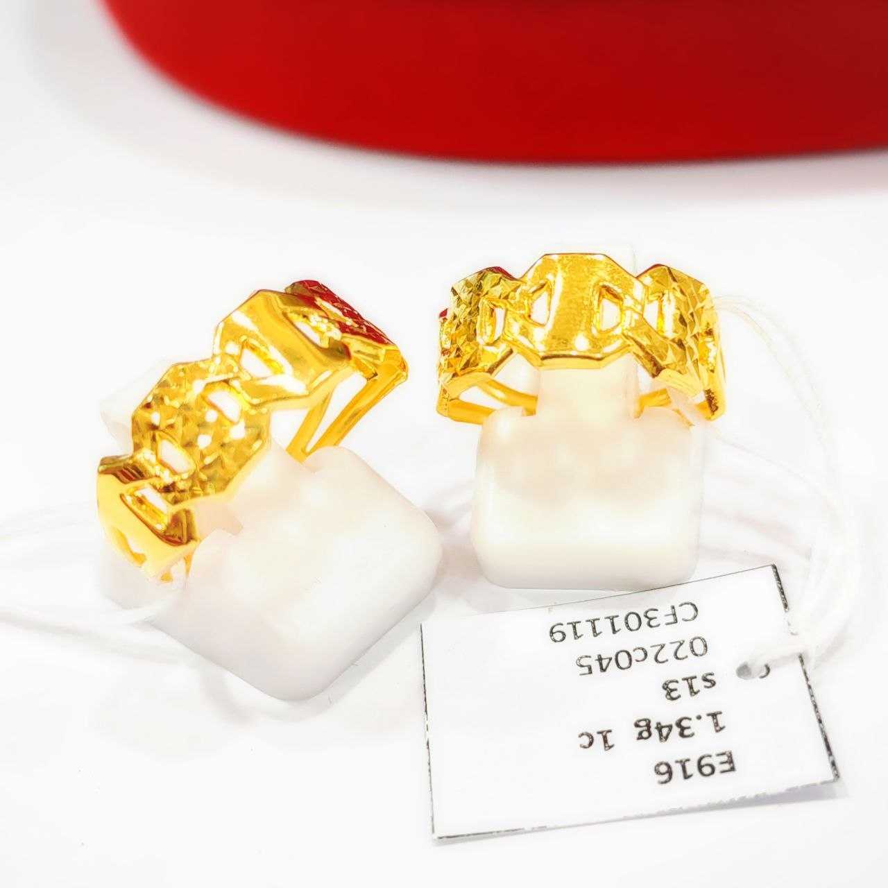 CINCIN FESYEN PARZEL STAMPING HOLLOW